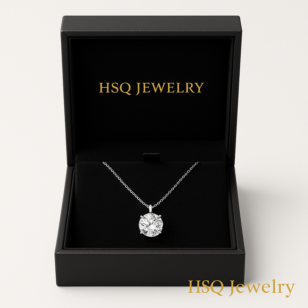 Classic Solitaire Pendant