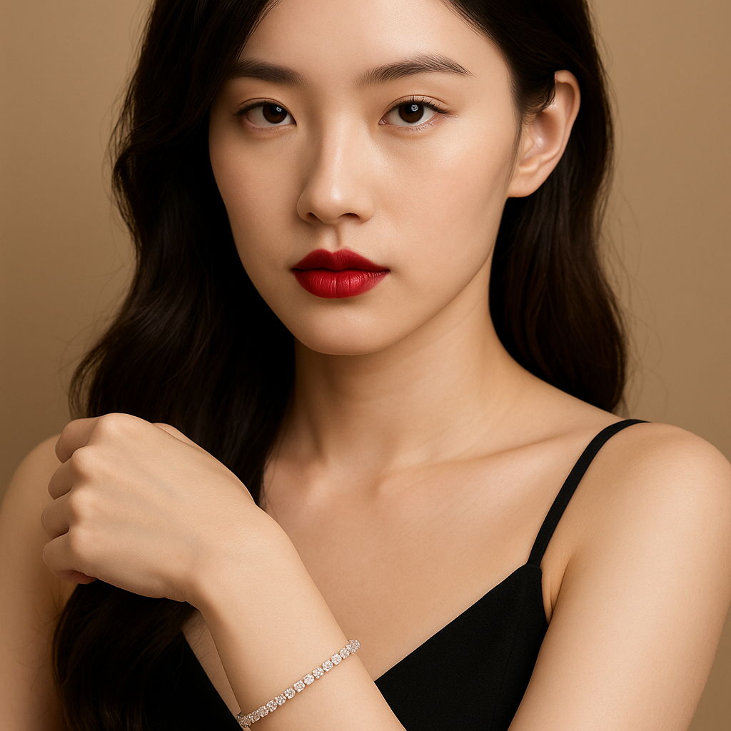 7 Inch Lab Grown Diamond Tennis Bracelet (20 ct. tw.) in 18K White Gold