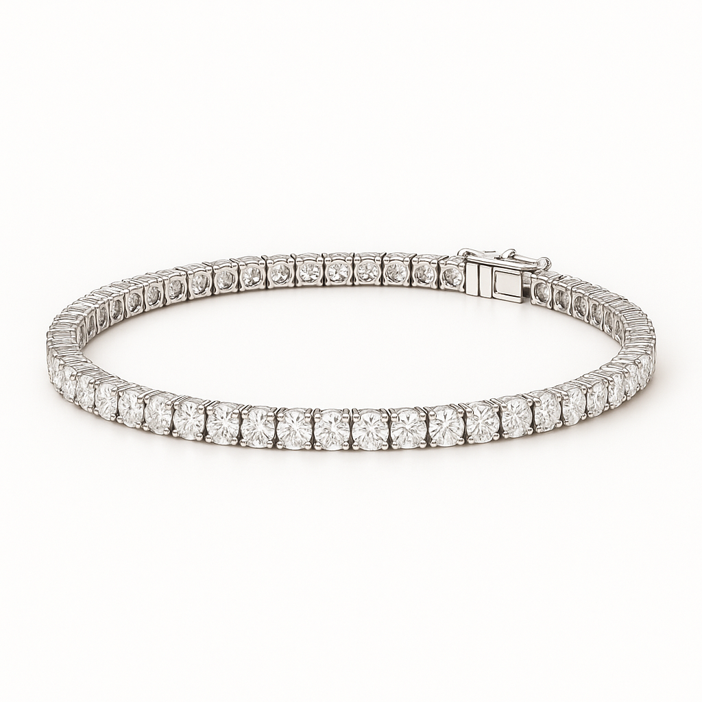 7 Inch Lab Grown Diamond Tennis Bracelet (27 ct. tw.) in 18K White Gold