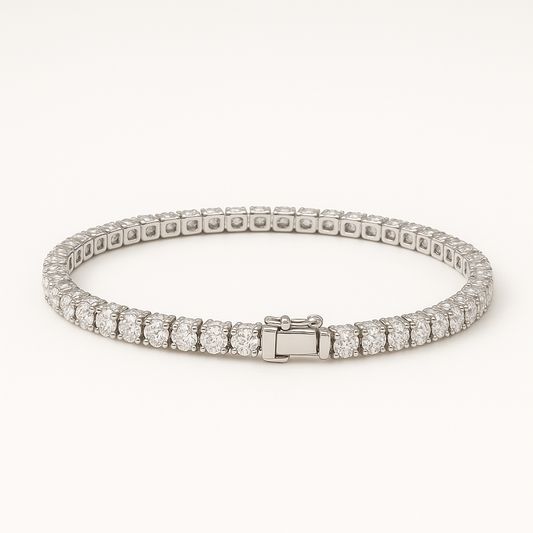7 Inch Lab Grown Diamond Tennis Bracelet (1 ct. tw.) in 18K White Gold