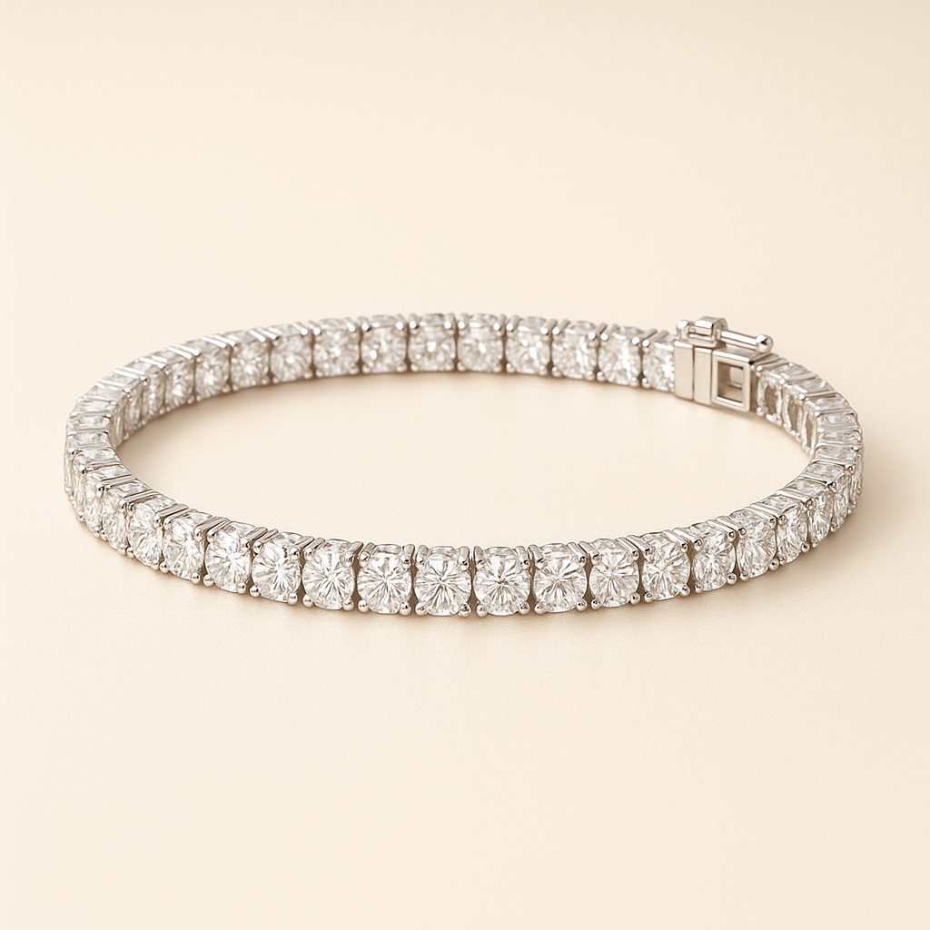 7 Inch Lab Grown Diamond Tennis Bracelet (10 ct. tw.) in 18K White Gold
