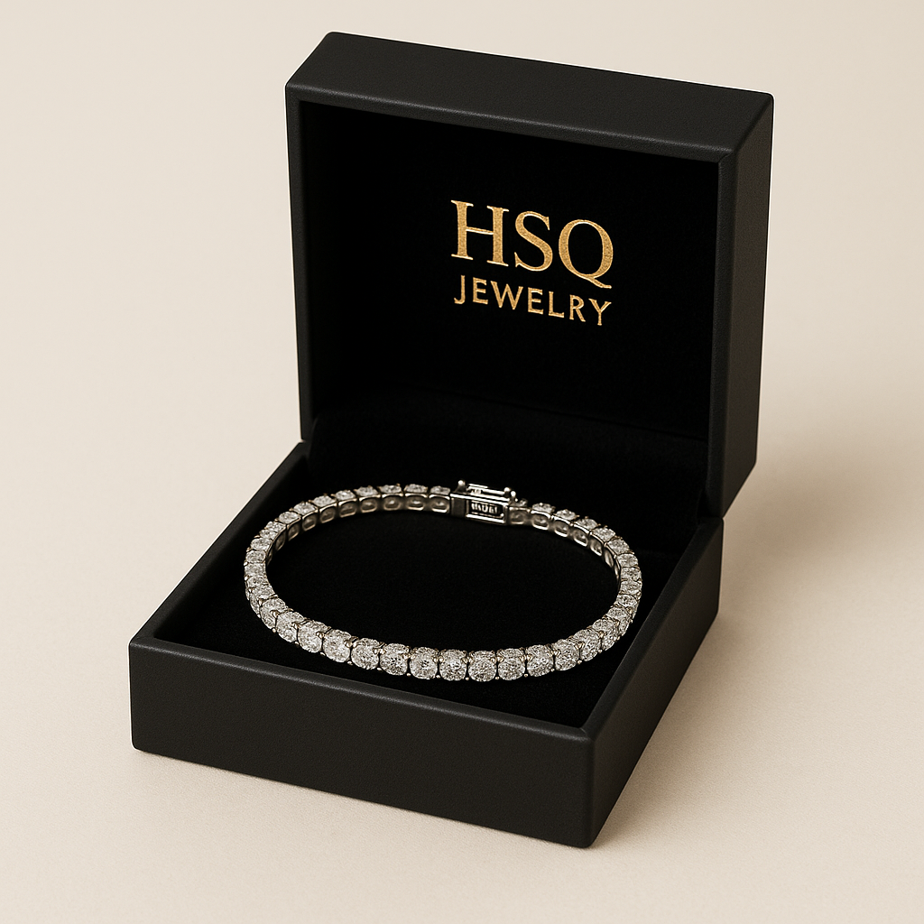 7 Inch Lab Grown Diamond Tennis Bracelet (20 ct. tw.) in 18K White Gold