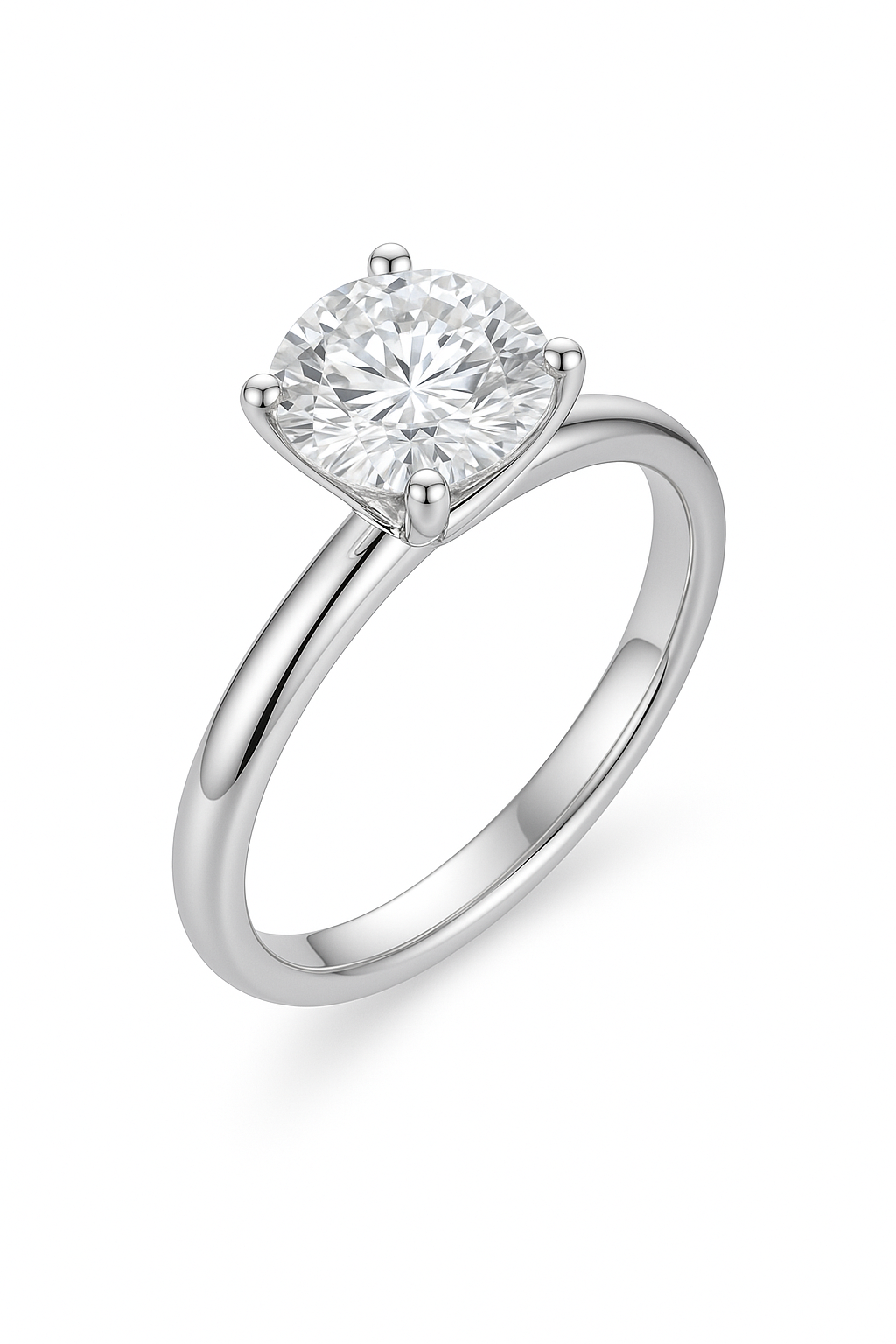 Celeste Solitaire 4-Prong Lab Grown Diamond Ring