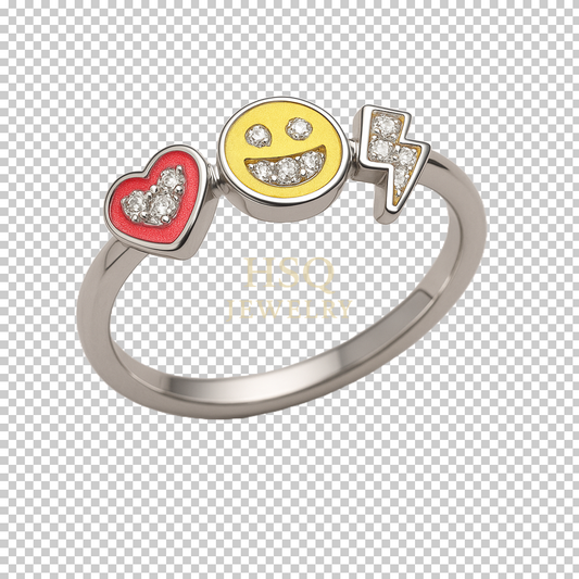 Emoji Stack & Snap Ring