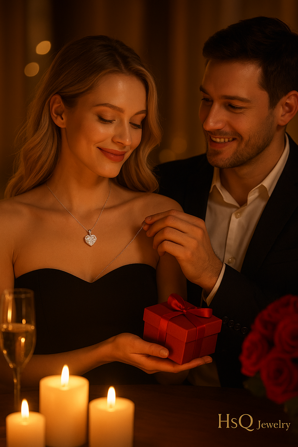 Heart-Shaped Lab-Grown Diamond Necklace (1–30ct)