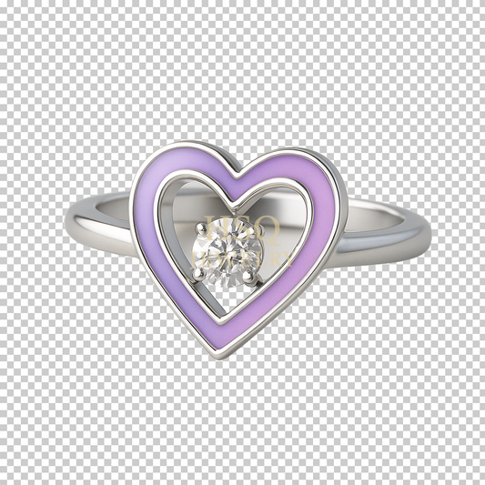 K-Pop Idol Heart Ring