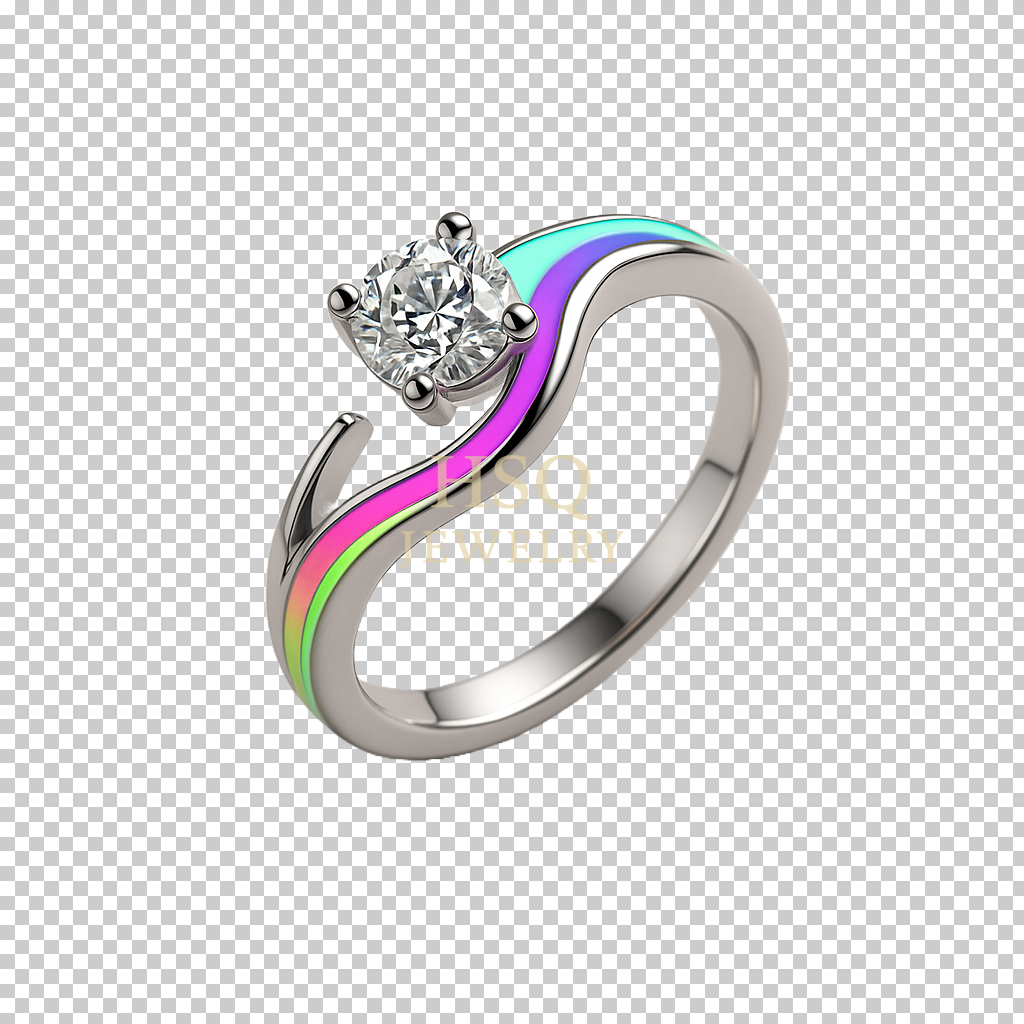 Neon Galaxy Festival Ring