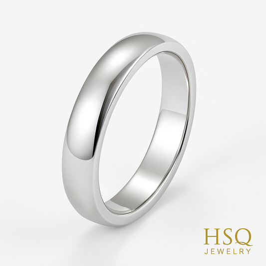 Classic Wedding Band – Plain
